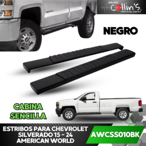 ESTRIBOS PARA CHEVROLET SILVERADO 15 - 24 AWCSS010BK