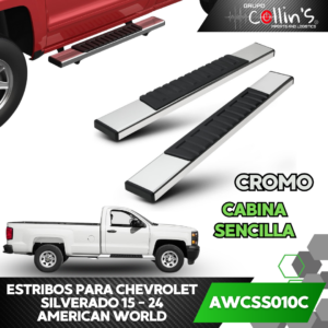 ESTRIBOS PARA CHEVROLET SILVERADO 15 - 24 AWCSS010C