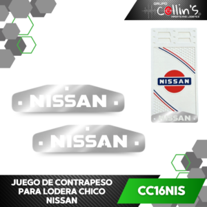 JUEGO DE CONTRAPESO CHICO PARA LODERA NISSAN CC16NIS