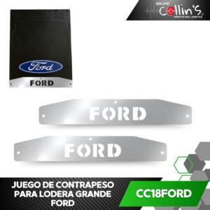 JUEGO DE CONTRAPESO GRANDE PARA LODERA FORD CC18FORD