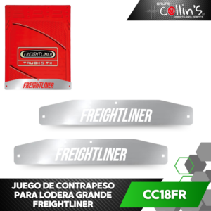 JUEGO DE CONTRAPESO GRANDE PARA LODERA FREIGHTLINER CC18FR