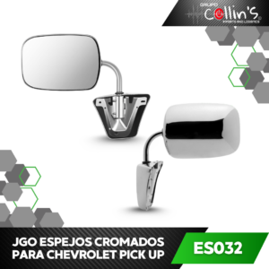 ESPEJOS CROMADOS PARA CHEVROLET PICK UP ES032