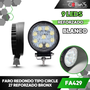 FARO REDONDO TIPO CIRCLE 27 REFORZADO BRONX FA429
