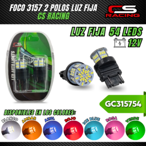 FOCO FIJO 3157 2 POLOS GC315754