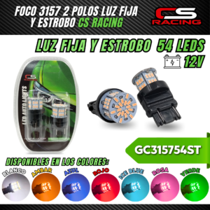FOCO FIJO 3157 2 POLOS GC315754ST