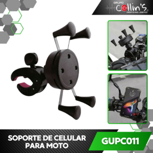 SOPORTE DE CELULAR PARA MOTO GUPC011