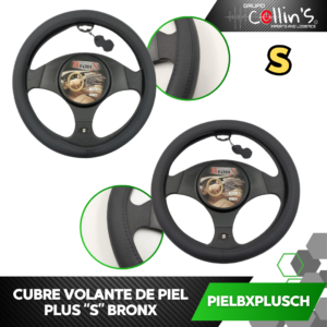 CUBRE VOLANTE DE PIEL PLUS "S" BRONX PIELBXPLUSCH
