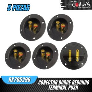 CONECTOR DOBLE REDONDO TERMINAL PUSH RX705296
