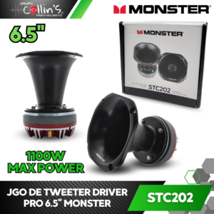 TWEETER DRIVER PRO 6.5" MONSTER STC202