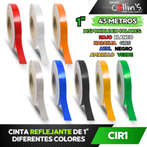 CINTA REFLEJANTE DE 1" CIR1