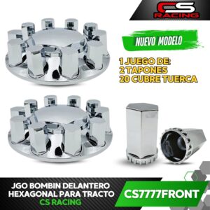 PAR BOMBIN HEXAGONAL DELANTERO CS7777FRONT