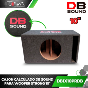 CAJON CALCULADO PARA WOOFER 10" STRONG DB1X10PRDB