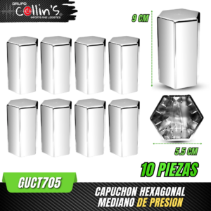 CAPUCHON HEXAGONAL MEDIANO DE PRESION GUCT705