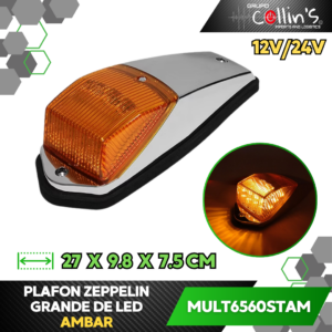 PLAFON ZEPPELIN GRANDE DE LED MULT6560STAM