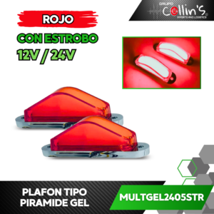 PLAFON TIPO PIRAMIDE GEL MULTGEL2405ST