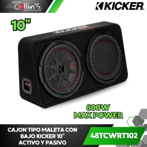 CAJON CON BAJO 10" 48TRTP102