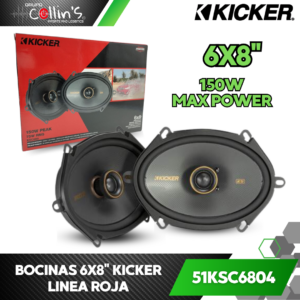 BOCINAS 6X8" 51KSC6804