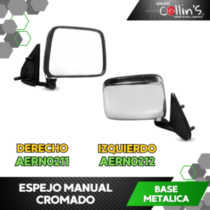 ESPEJO MANUAL CROMADO AERN021