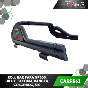 ROLL BAR PARA NP300, HILUX, TACOMA, RANGER, COLORADO, S10 CARRB62
