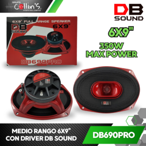 MEDIO RANGO 6X9" CON DRIVER DB690PRO