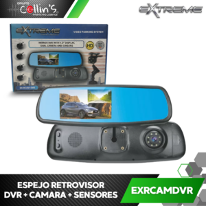ESPEJO RETROVISOR DVR CON CAMARA EXRCAMDVR