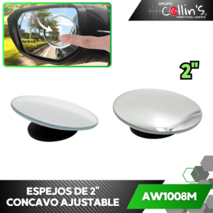 ESPEJOS 2" CONCAVO AJUSTABLE AW1008M