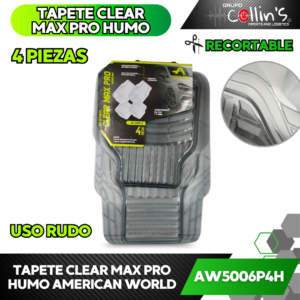 TAPETE CLEAR MAX PRO HUMO AW5006P4H