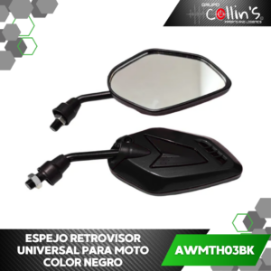 ESPEJO RETROVISOR PARA MOTO AWMTH03