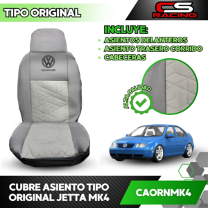 CUBRE ASIENTO TIPO ORIGINAL JETTA MK4 CS RACING CAORNMK4