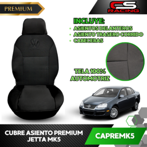 CUBRE ASIENTO PREMIUM JETTA MK5 CS RACING CAPREMK5