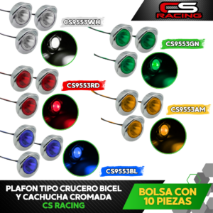 PLAFON TIPO CRUCERO CACHUCHA CS RACING CS9553