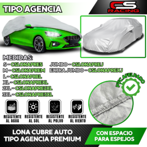 LONA CUBRE AUTO TIPO AGENCIA PREMIUM PVC AFELPADO CSLONAPRE