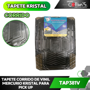 TAPETE CORRIDO KRISTAL DE VINIL MERCURIO TAP381V