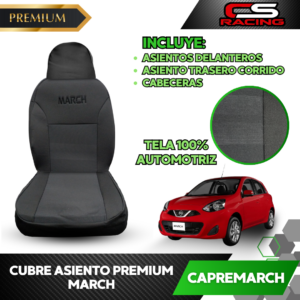 CUBRE ASIENTO PREMIUM MARCH CAPREMARCH