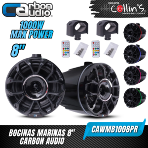 BOCINAS MARINAS 8" CAWMB1008PR