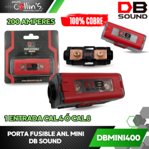 PORTA FUSIBLE ANL MINI 100% COBRE DBMINI400