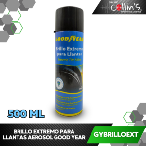 BRILLO EXTREMO PARA LLANTAS AEROSOL GYBRILLOEXT