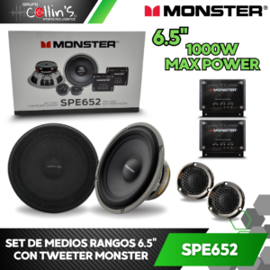 SET DE MEDIOS 6.5" SPE652