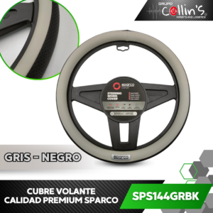 CUBRE VOLANTE PREMIUM SPARCO SPS144GRBK