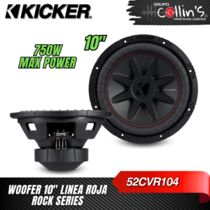WOOFER 10" KICKER 52CVR104