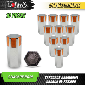 CAPUCHON HEXAGONAL DE PRESION CN496PREAM