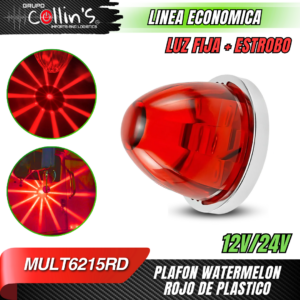 PLAFON WATERMELON ROJO MULT6215RD