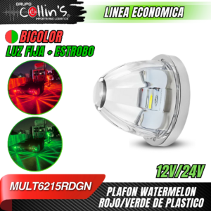 PLAFON WATERMELON ROJO/VERDE MULT6215RDGN
