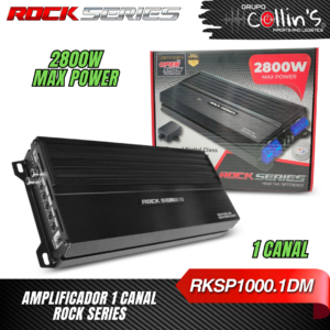AMPLIFICADOR 1 CANAL ROCK SERIES RKSP1000.1DM