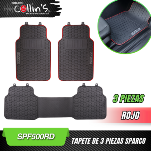 TAPETE DE 3 PIEZAS SPARCO SPF500RD