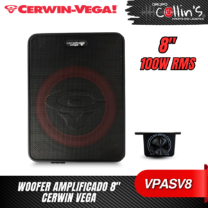 WOOFER AMPLIFICADO 8" CERWIN VEGA VPASV8