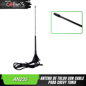 ANTENA DE TOLDO PARA CHEVY TUNIX AN235