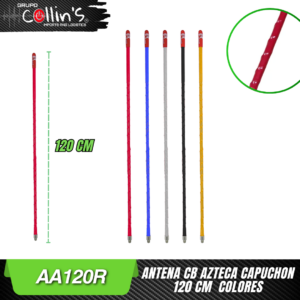 ANTENA CB AZTECA CAPUCHON AA120R