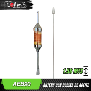 ANTENA CON BOBINA ACEITE AEB90