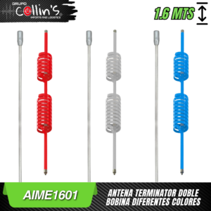 ANTENA TERMINATOR DOBLE BOBINA AIME1601
